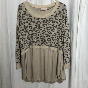 Leopard Sweater Dress